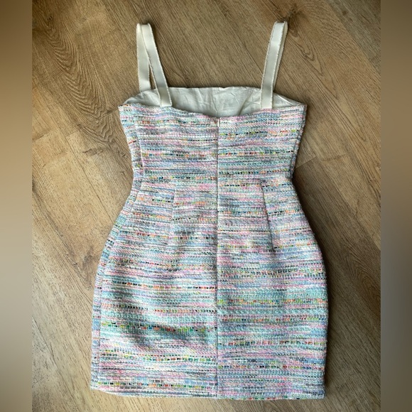 Atoir “Static Stories” Tweed Bodycon Mini Dress - Picture 2 of 6